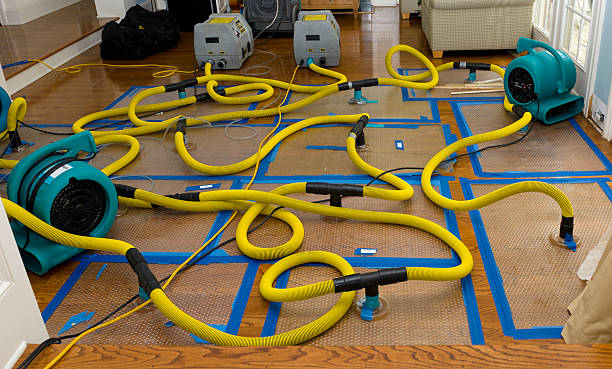 Professional Water Extraction technician working in Arnett, WV